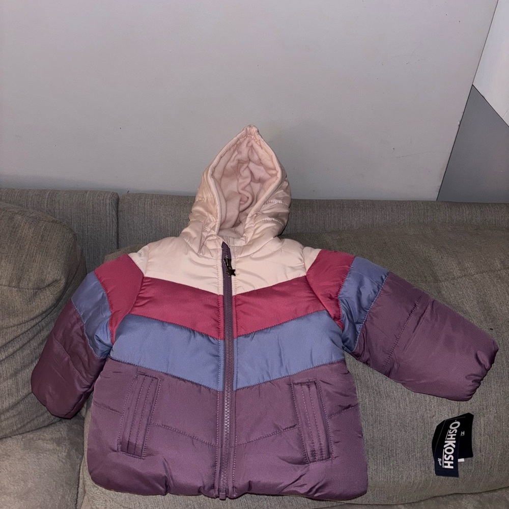 OshKosh B'gosh Colorblock Puffer Jacket